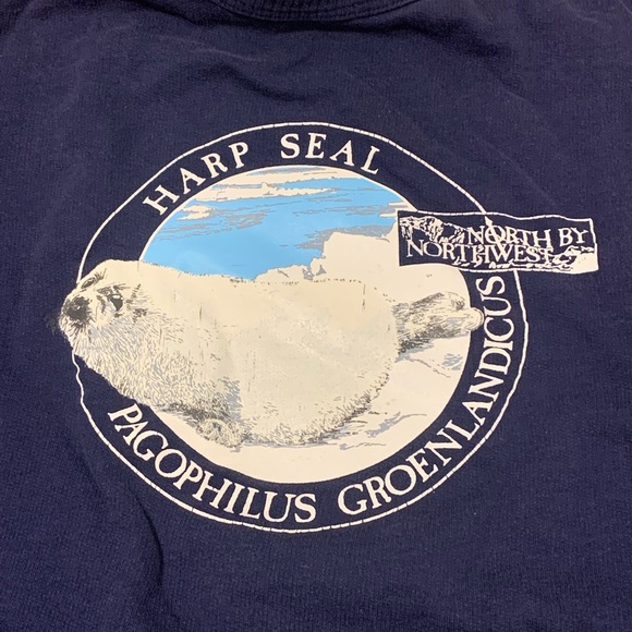 Vintage North by Northwest Cottage Sweatshirt, size Medium Unisex - Picture 3 of 3